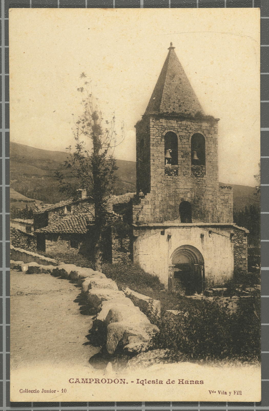 Desconegut, Camprodon.- Iglesia de Llanas