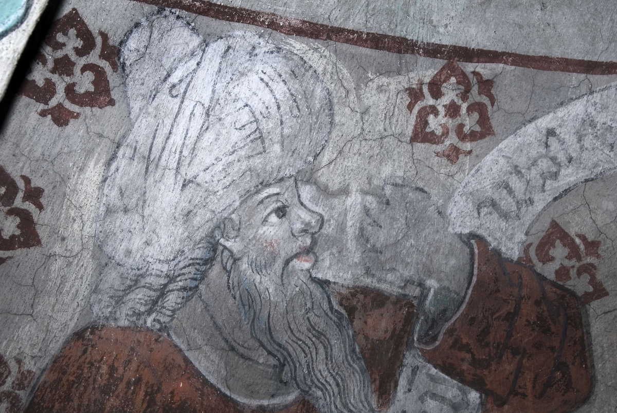 Bengt Backlund, Kalkmålning i Härkeberga kyrka, Uppland 2009