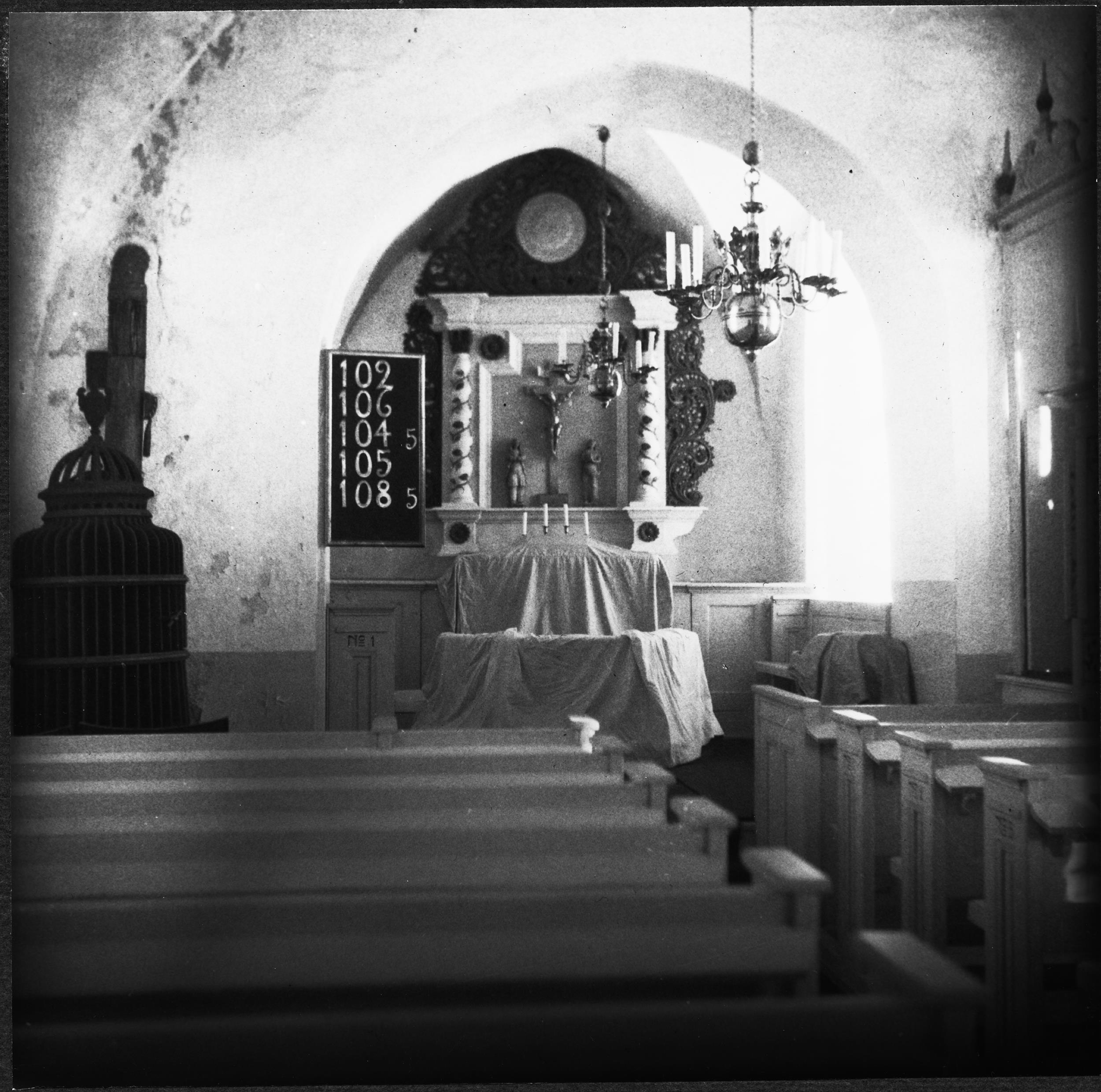 Olle Hellström, Marka kyrka