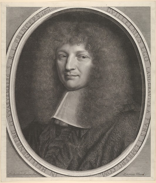 Robert Nanteuil, Guillame-Égon, Cardinal de Fürstenberg