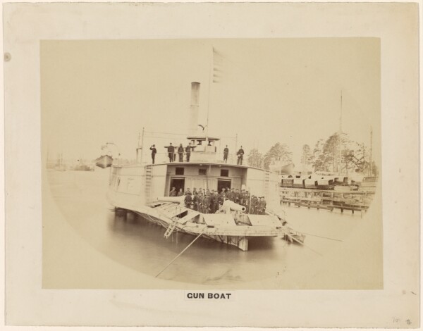 A. J. Russell, Gun Boat. [July 1864].