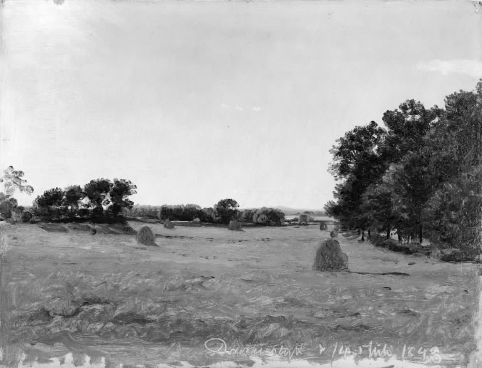 P.C. Skovgaard, Landskab ved Dortheaslyst