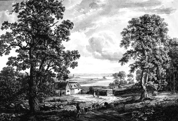 Christen Købke, Amtmand, Kammerherre Jens Andreas Graah (1787-1873)