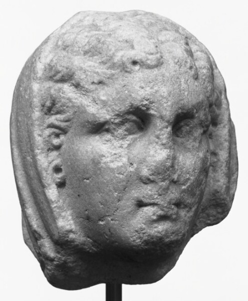 Unknown, Head of a Woman from a Funerary Monument