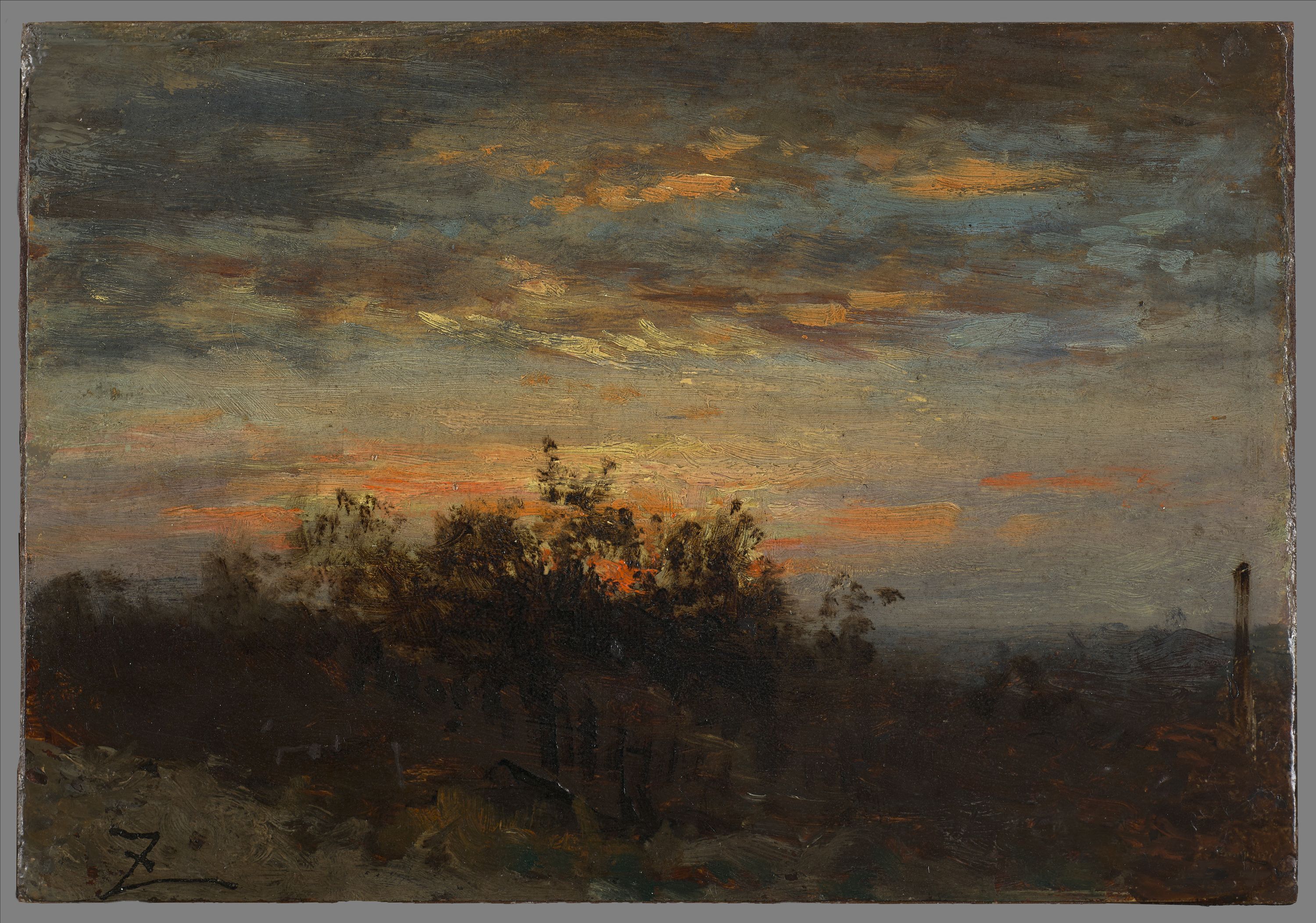 Félix Ziem, Coucher de soleil