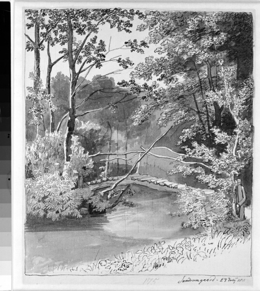 C.W. Eckersberg, Bro i Sanderumgaards have