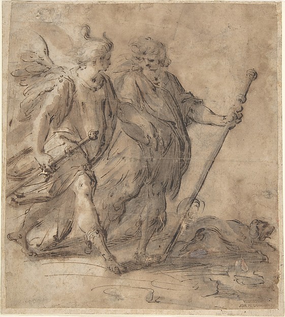 Hans von Aachen, Tobias and the Angel