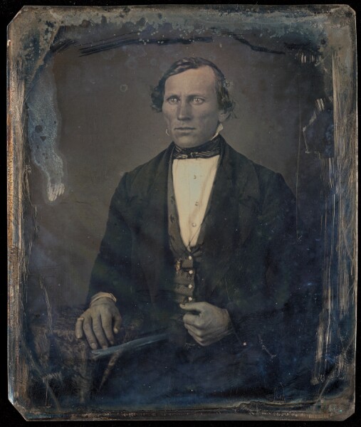 Unknown, [Portrait of a Seated Man]