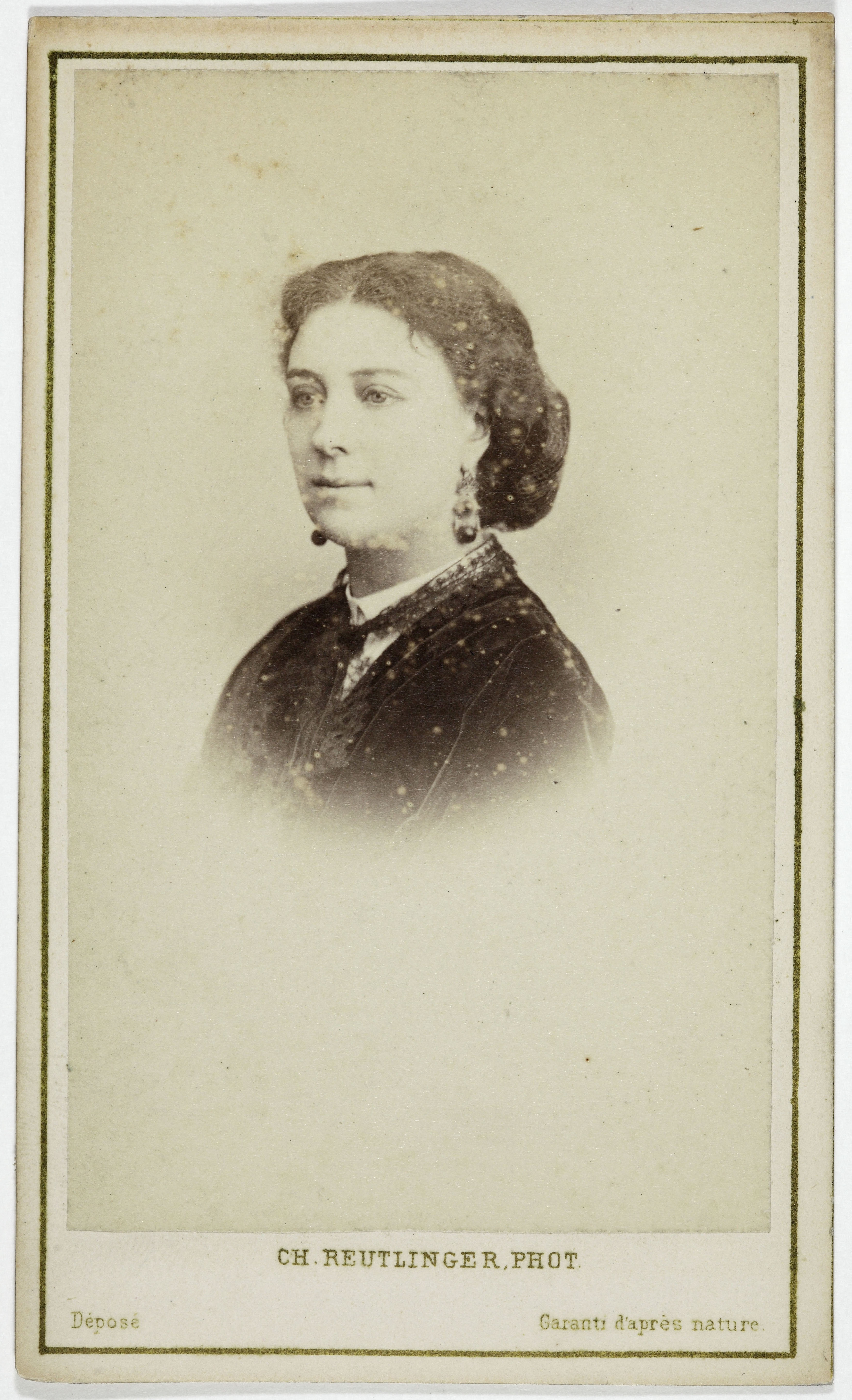 Charles Reutlinger, Portrait de Mlle Adorcy, (Mme Lepot-Delahaye), (actrice)