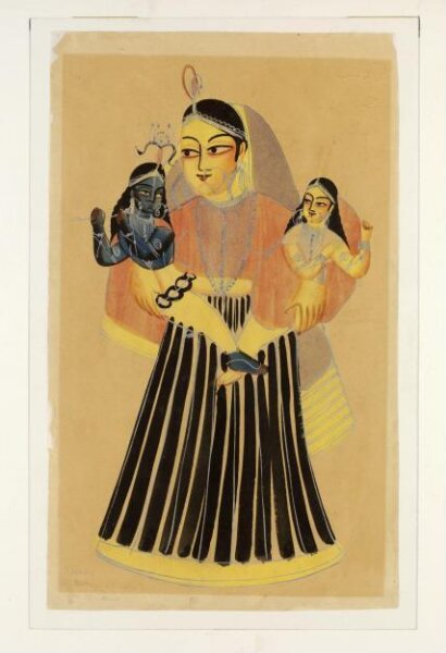 Unknown, Jasoda, Radha and Krishna