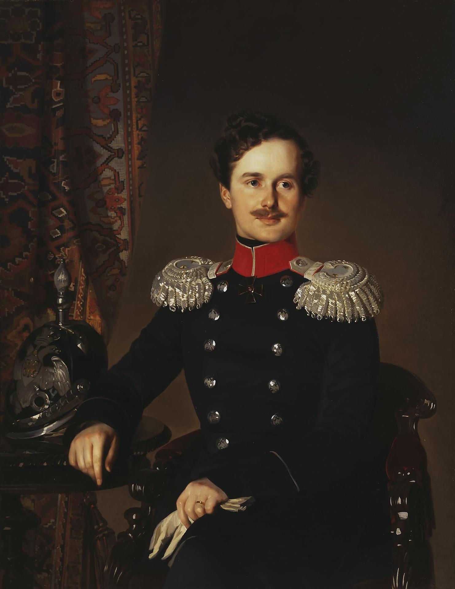 Ivan Makarov, Portrait of Prince Vladimir Dolgorukov, Major-General of the Retinue of His Majesty