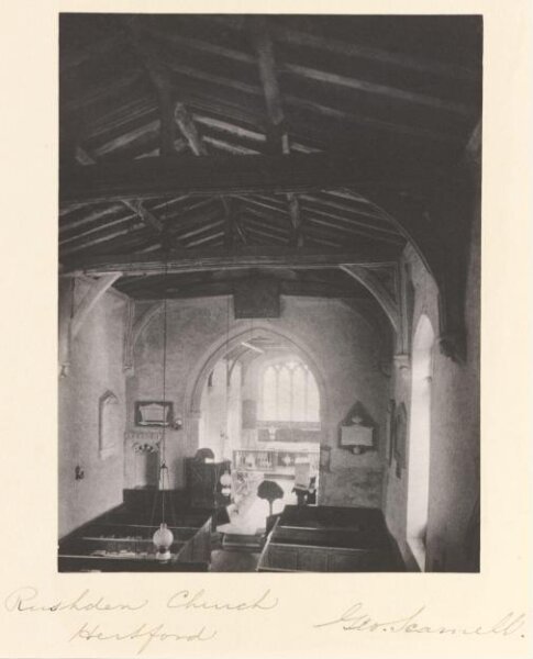 Scamell, George (Mr), National Photographic Record and Survey