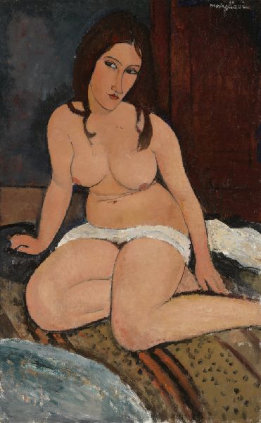 Amedeo Modigliani, Seated Nude