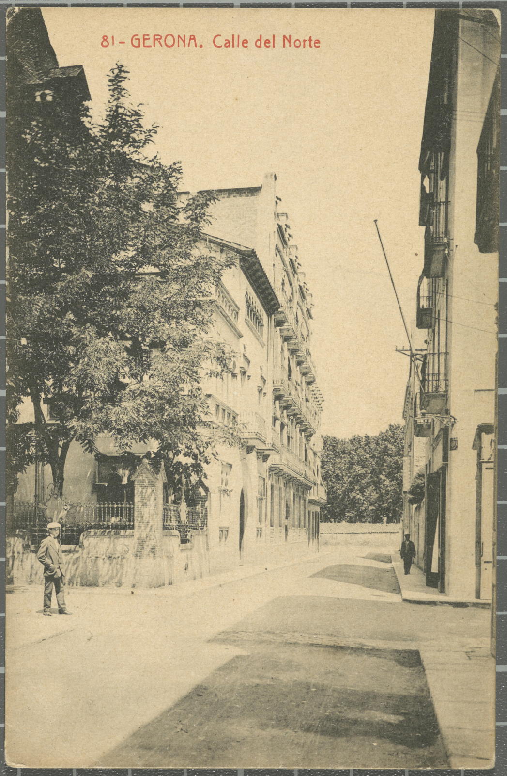 Desconegut, 81-Gerona. Calle del Norte