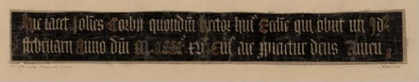 Unknown, John Corby, rector
