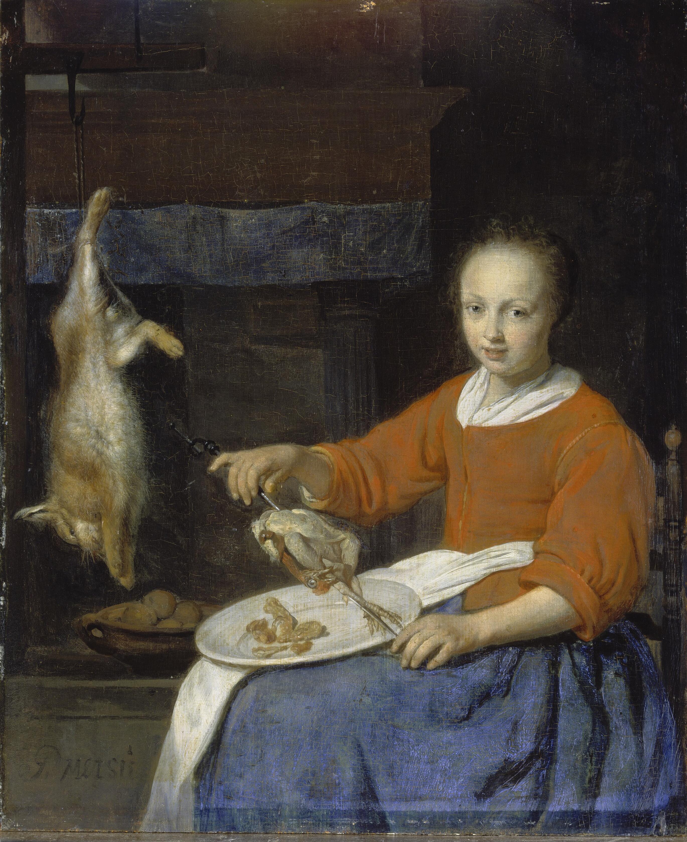 Gabriel Metsu, The Kitchenmaid