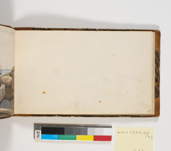 Martinus Rørbye, Blank side