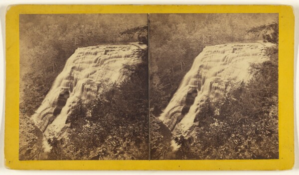 Edward and Henry T. Anthony & Co., Ithaca Fall, side view, near Ithaca, N.Y.