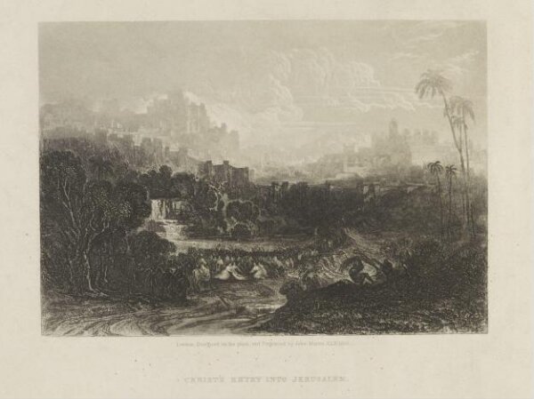 John Martin, Christ's Entry into Jerusalem