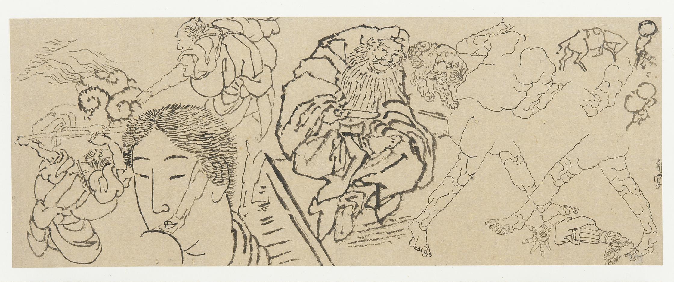 Katsushika Hokusai, Miscellaneous studies