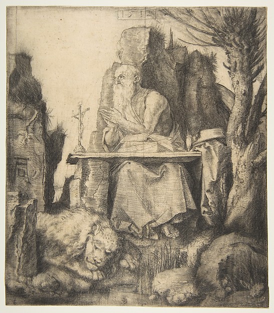 Albrecht Dürer, Saint Jerome by the Pollard Willow