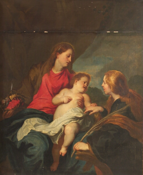 Anthony van Dyck, Den hellige Catharinas trolovelse