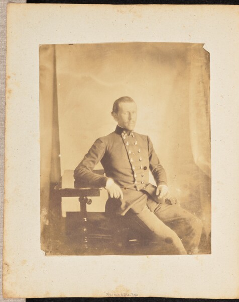 Jakob Höflinger, [Portrait of a man in uniform]