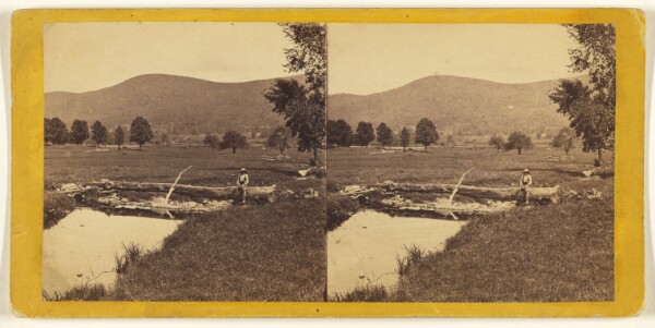 Edward and Henry T. Anthony & Co., The Beauties of the Ramapo, Erie Railway. Valley of the Ramapo Near Turners Station.