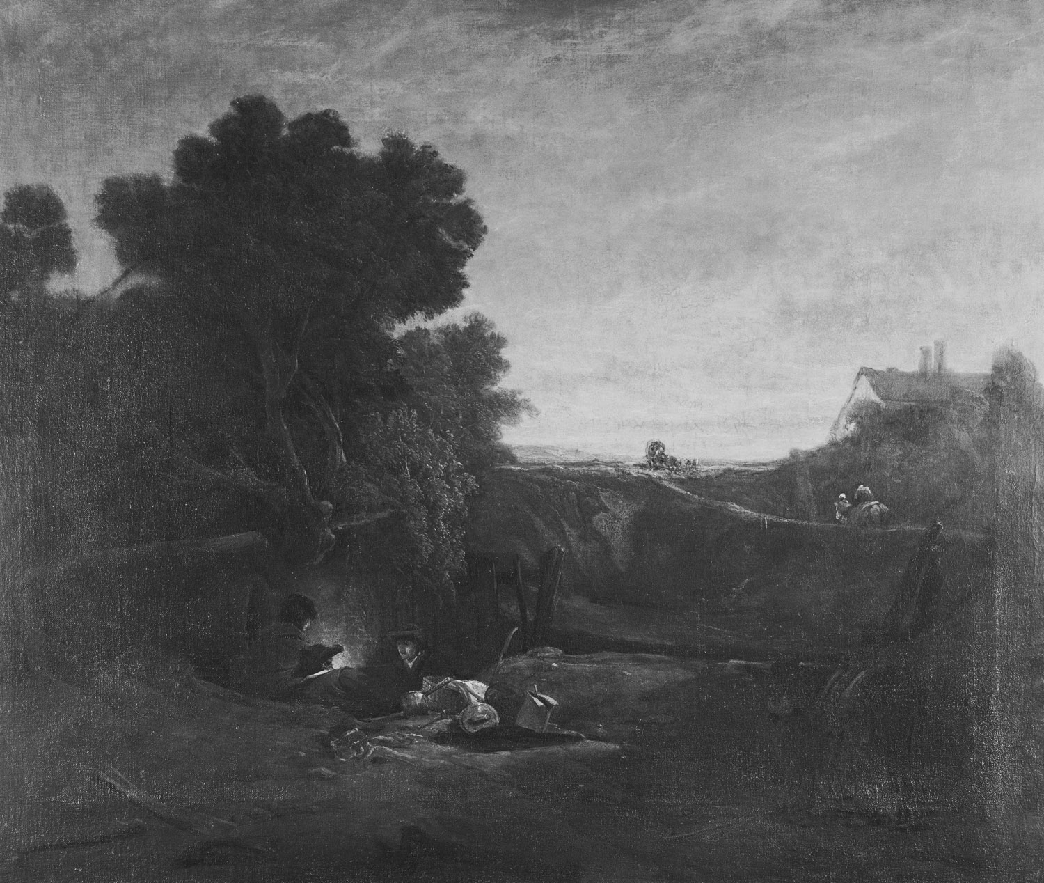 Augustus Wall Callcott, Travelling Tinkers