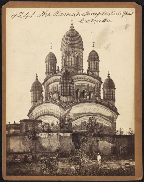 Francis Frith, The Ramah Temple.  Kali Ghat.  Calcutta