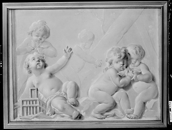 Piat Joseph Sauvage, Putti with Birds