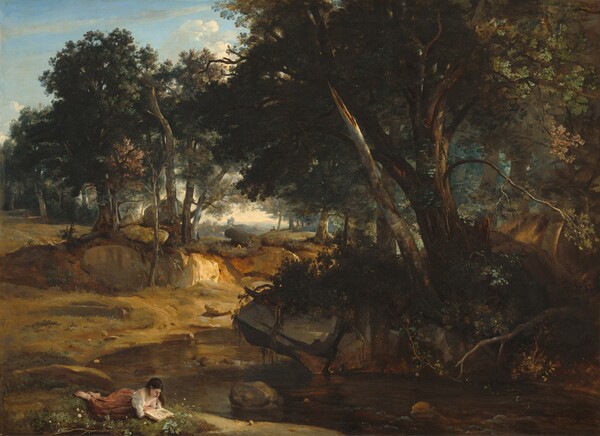 Jean-Baptiste-Camille Corot, Forest of Fontainebleau