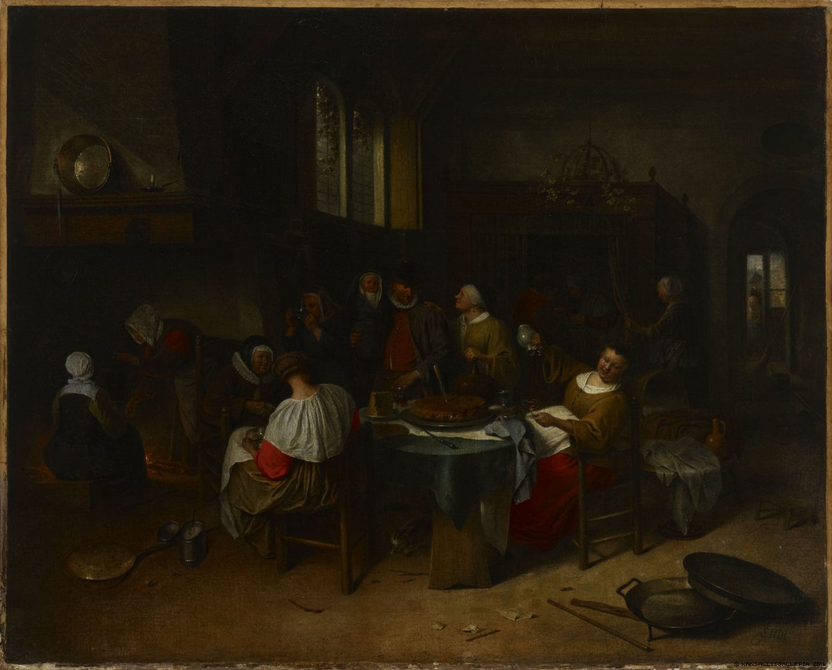Jan Steen, The Christening Feast