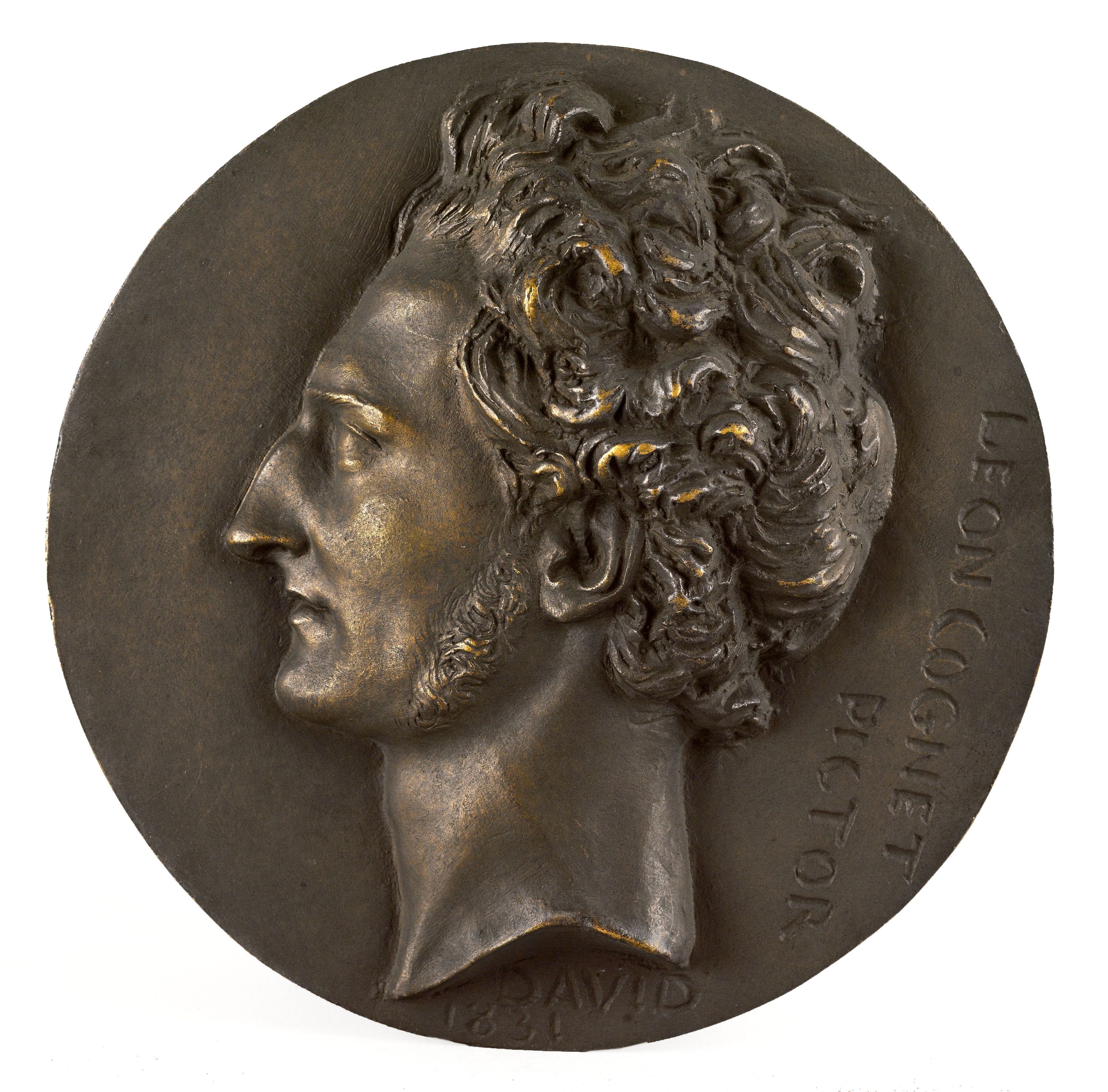 David d'Angers, Portrait de Léon Cogniet (1794-1880), peintre