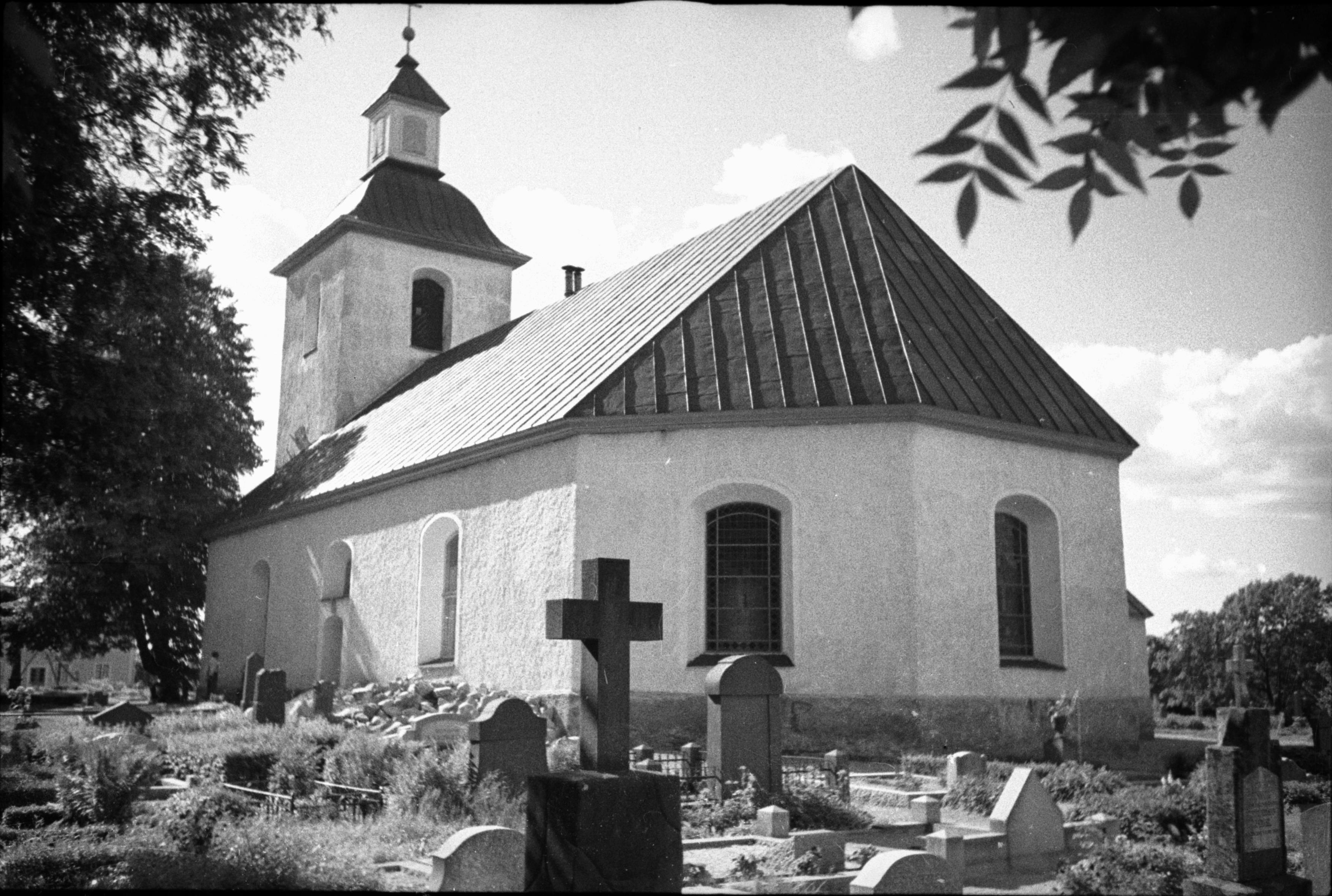 Bertil Berthelson, Vislanda kyrka