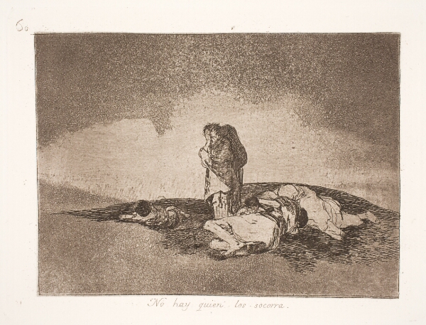 Francisco de Goya, Ingen til at hjælpe (60)