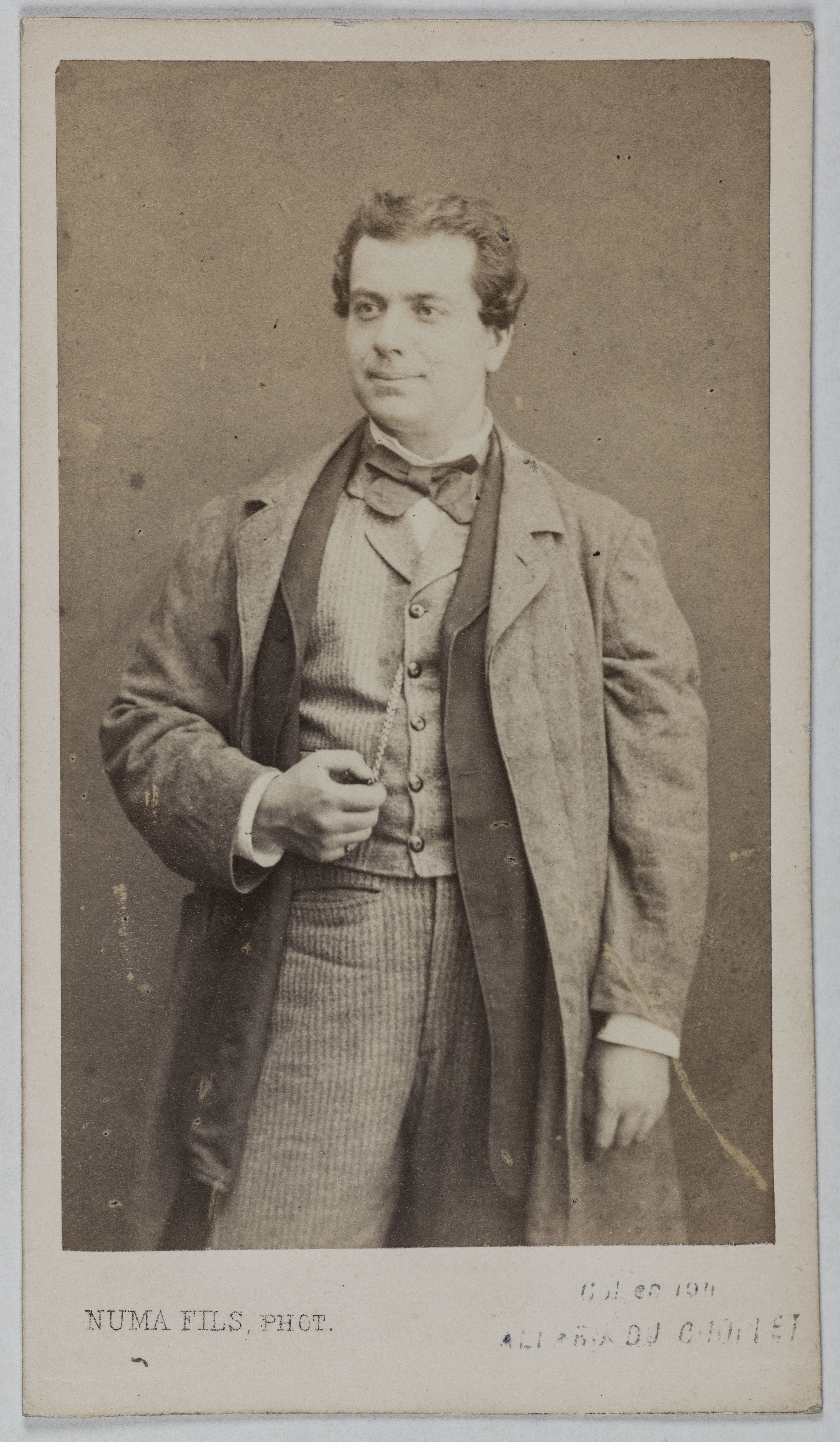 Numa Fils, Portrait de Paul Emile Frances (1835- après 1906)