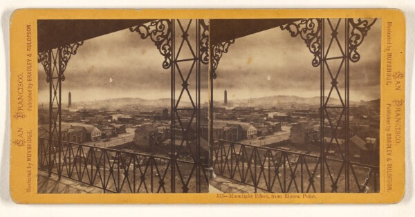 Eadweard J. Muybridge, Moonlight Effect, from Rincon Point.