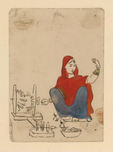 Unknown, One of sixty-three paintings depicting occupations, festivals and ships.