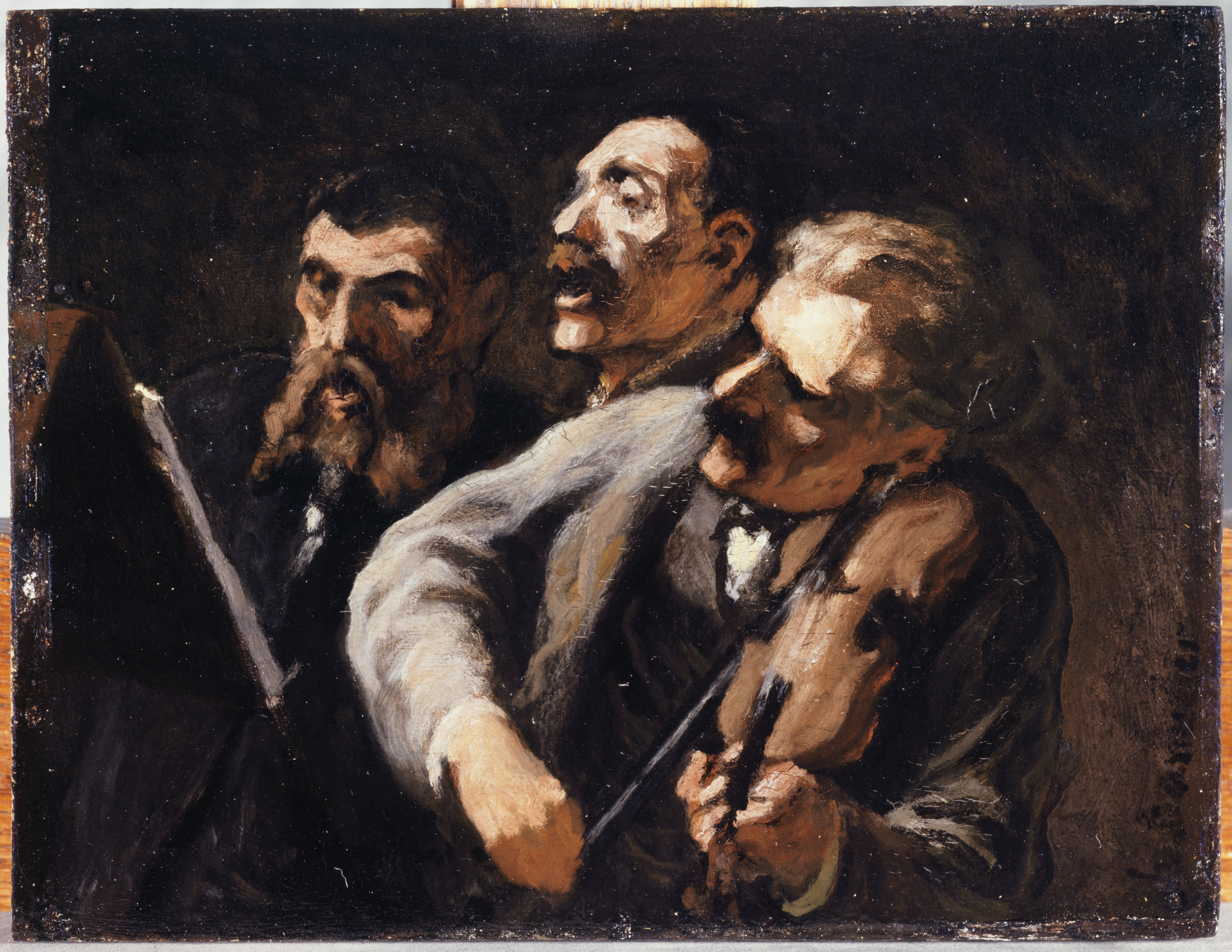 Honoré Daumier, Trio d'amateurs