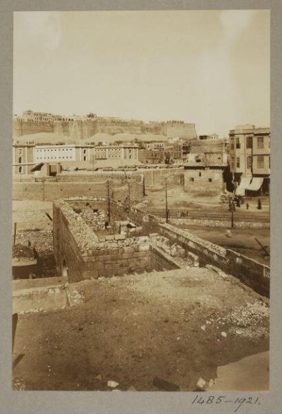 K.A.C. Creswell, View from top of Bab al-Qarafa, Cairo