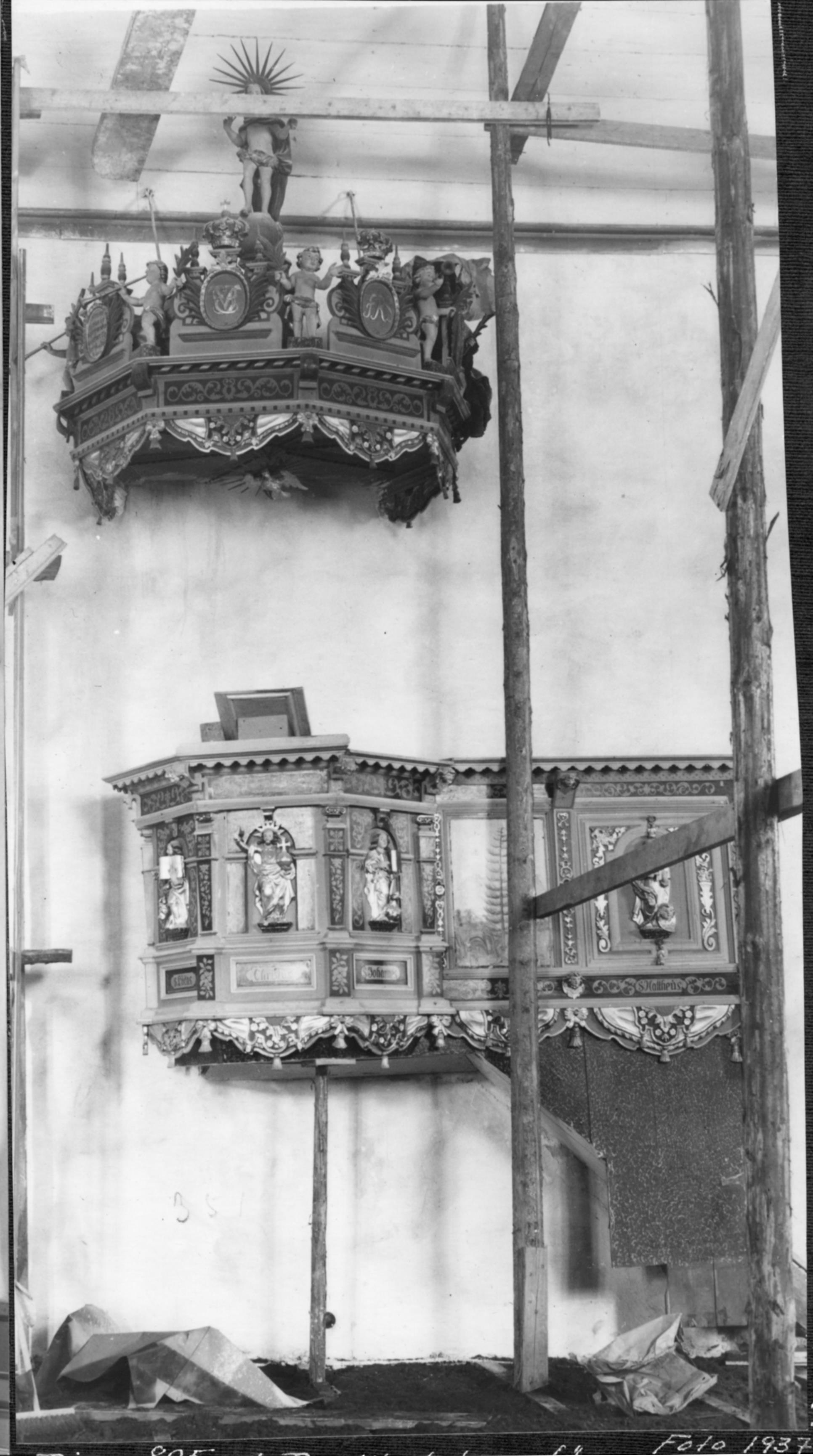 Sven Wahlgren, Åseda kyrka