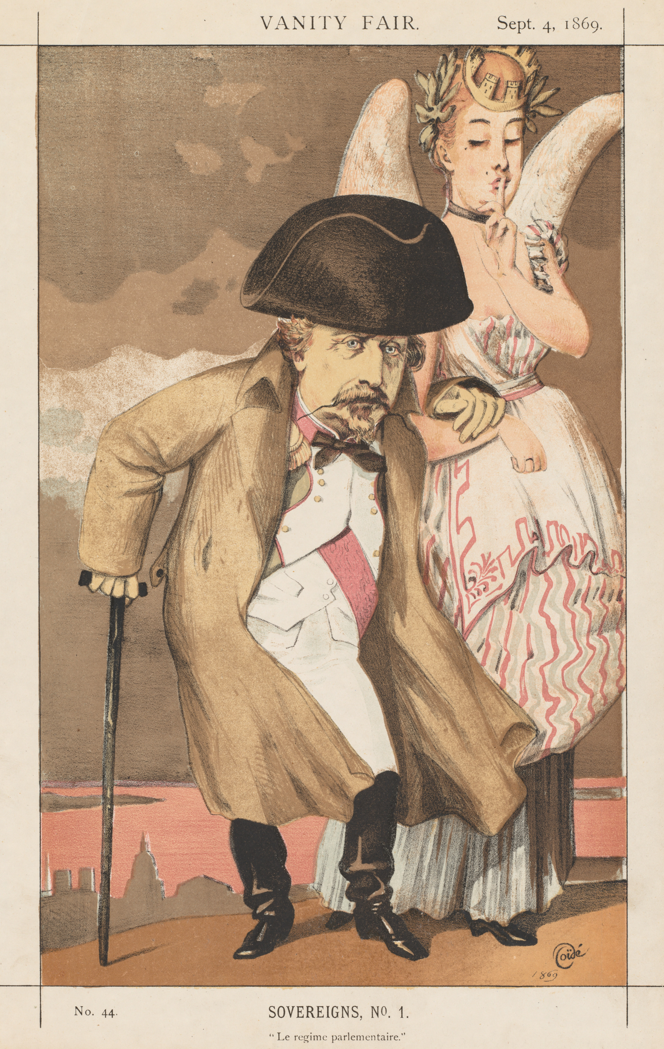 James Tissot, Vanity Fair: Sovereigns, No. 1 "Le regime parlementaire"