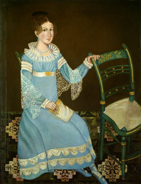 American 19th Century, Martha Eliza Stevens Edgar Paschall