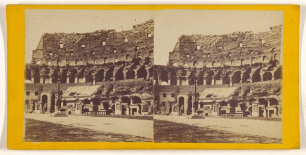 Unknown, [Rome. Interior of the Colosseum]