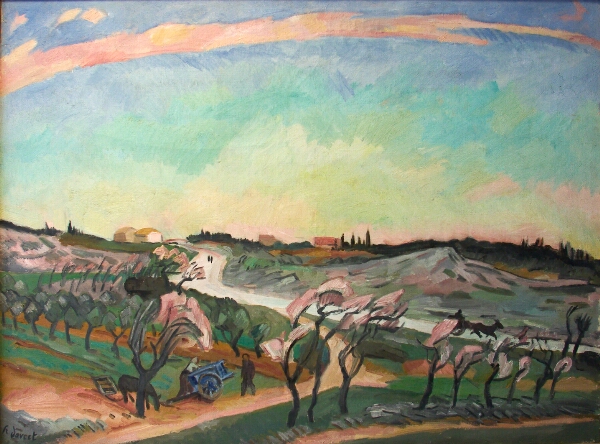 Henri Doucet, La route de Nîmes