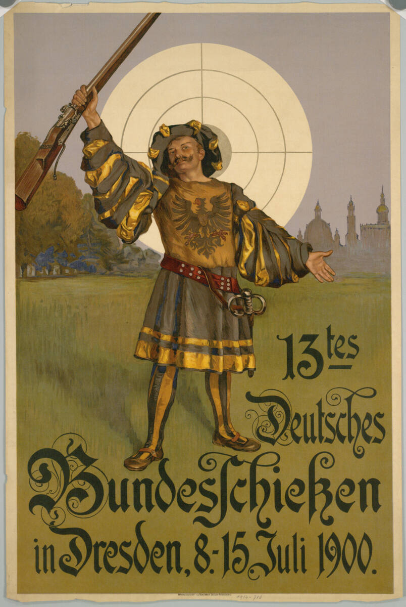 Anonym, 13tes Deutsches Bundesschießen in Dresden; 1900