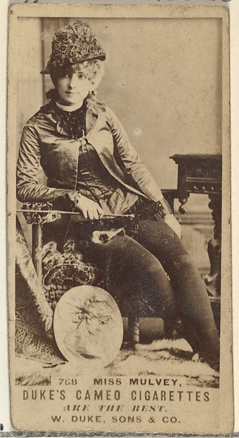 W. Duke, Sons & Co., Card Number 758, Miss Mulvey, from the Actors and Actresses series (N145-5) issued by Duke Sons & Co. to promote Cameo Cigarettes