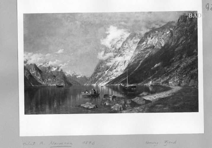Adelsteen Normann, A Fjord in Norway