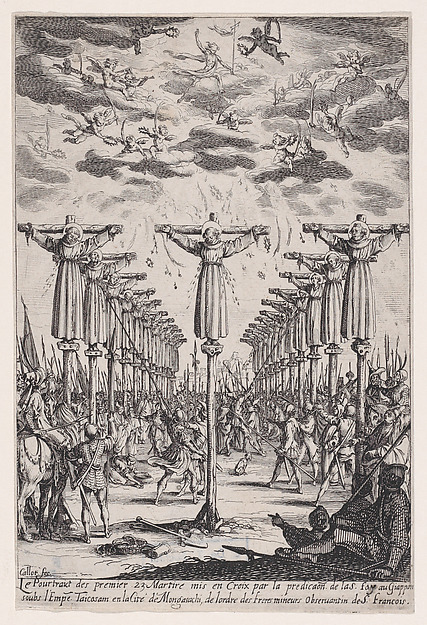 Jacques Callot, Les Martyrs du Japon (The Martyrs of Japan)